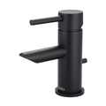 Pioneer Faucets Single Handle Bathroom Faucet, Compression Hose, Matte Black, Weight: 6.4 3MT170-MB